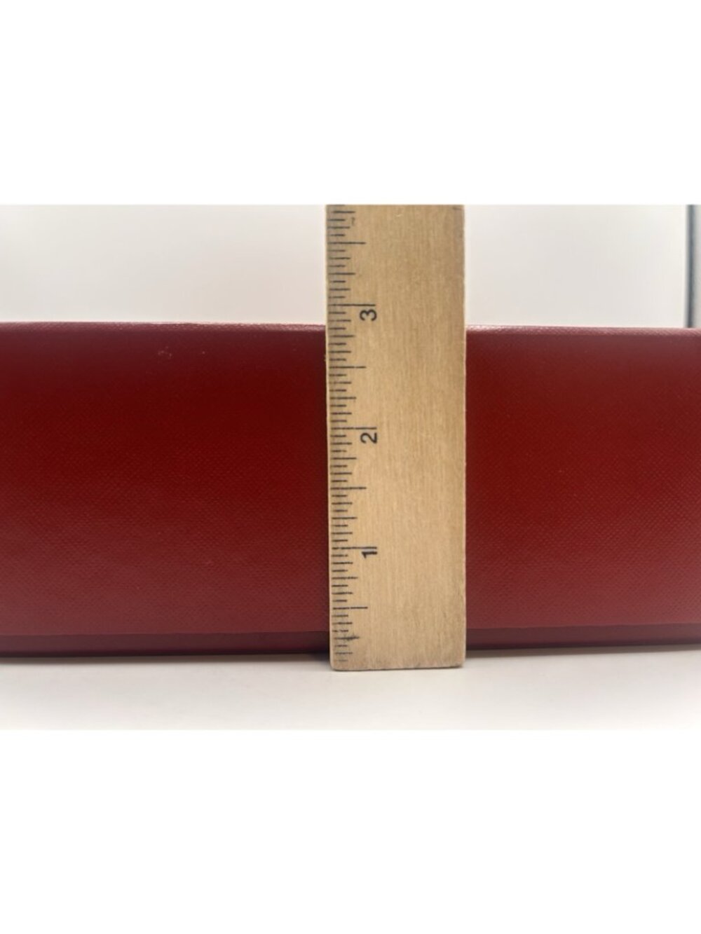 Cartier Red Gift Box EMPTY Storage Box Gold Logo 8.5”x8.5”x3" Designer Packaging - Picture 6 of 16